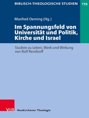cover image of Im Spannungsfeld von Universität und Politik, Kirche und Israel